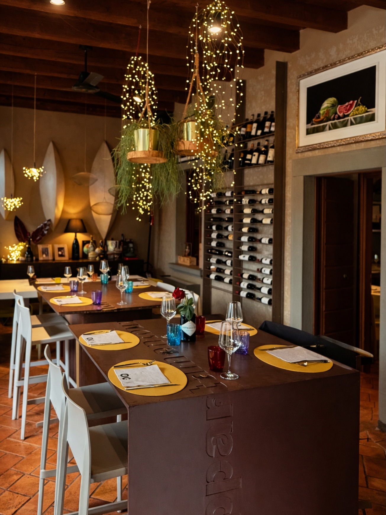 Interno Osteria degli Undici